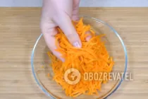 Салат с дайконом и морковью - Шаг 2 Салат с дайконом и морковью - Шаг 2