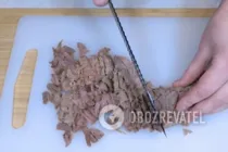 Салат с дайконом и морковью - Шаг 3 Салат с дайконом и морковью - Шаг 3