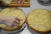 Торт суфле з фруктами - Крок 6 Торт суфле з фруктами - Крок 6