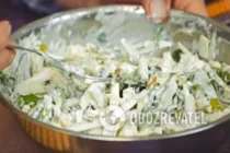 Салат с дайконом и огурцом - Шаг 8 Салат с дайконом и огурцом - Шаг 8