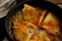 Французькі млинці "Креп Сюзет" - Крок 10 Французькі млинці "Креп Сюзет" - Крок 10