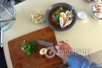 Рамен з куркою - Крок 13 Рамен з куркою - Крок 13