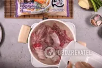 Рамен на свином бульоне - Шаг 1 Рамен на свином бульоне - Шаг 1