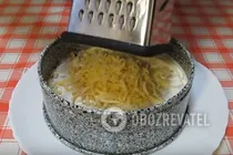 Салат с кальмарами на Новый год - Шаг 10 Салат с кальмарами на Новый год - Шаг 10