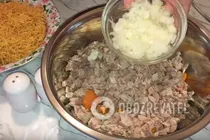 Салат "Гніздо глухаря" з м'ясом - Крок 10 Салат "Гніздо глухаря" з м'ясом - Крок 10