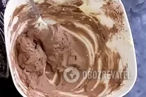 Торт из печенья и творога "Домик" - Шаг 4 Торт из печенья и творога "Домик" - Шаг 4