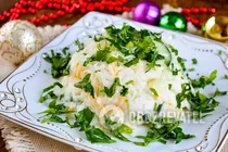 Салат с дайконом и свежим огурцом - Шаг 7 Салат с дайконом и свежим огурцом - Шаг 7