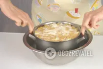 Желейний торт з фруктами та печивом - Крок 12 Желейний торт з фруктами та печивом - Крок 12