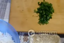 Салат с дайконом и крабовыми палочками - Шаг 5 Салат с дайконом и крабовыми палочками - Шаг 5
