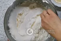 Торт з сирним кремом і фруктами - Крок 6 Торт з сирним кремом і фруктами - Крок 6