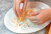 Салат з дайконом і кукурудзою - Крок 7 Салат з дайконом і кукурудзою - Крок 7