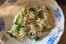 Салат з дайконом і селерою - Крок 8 Салат з дайконом і селерою - Крок 8