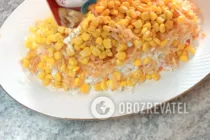 Салат з дайконом і кукурудзою - Крок 8 Салат з дайконом і кукурудзою - Крок 8