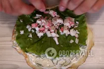 Яєчні млинці з начинкою - Крок 10 Яєчні млинці з начинкою - Крок 10