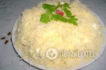 Салат "Наречена" з вареною куркою - Крок 11 Салат "Наречена" з вареною куркою - Крок 11