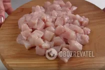 Салат "Невеста" с пекинской капустой - Шаг 1 Салат "Невеста" с пекинской капустой - Шаг 1
