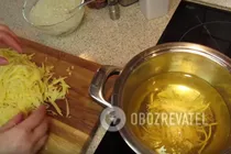 Новорічний салат "Гніздо глухаря" - Крок 2 Новорічний салат "Гніздо глухаря" - Крок 2