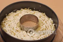 Салат "Невеста" с копченой курицей - Шаг 3 Салат "Невеста" с копченой курицей - Шаг 3