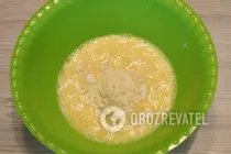 Яєчні млинці з начинкою - Крок 3 Яєчні млинці з начинкою - Крок 3