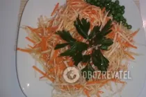 Салат из корня сельдерея с морковью - Шаг 6 Салат из корня сельдерея с морковью - Шаг 6