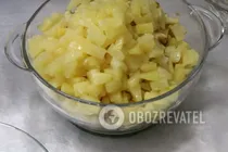 Салат з селерою та ананасом - Крок 7 Салат з селерою та ананасом - Крок 7