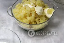 Салат з селерою та ананасом - Крок 8 Салат з селерою та ананасом - Крок 8