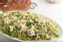 Салат "Невеста" с пекинской капустой - Шаг 9 Салат "Невеста" с пекинской капустой - Шаг 9