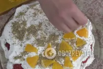 Торт из зефира без выпечки - Шаг 9 Торт из зефира без выпечки - Шаг 9