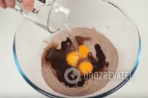 Торт із фруктами та шоколадом - Крок 2 Торт із фруктами та шоколадом - Крок 2