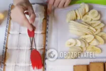 Торт з фруктами без випічки - Крок 6 Торт з фруктами без випічки - Крок 6