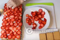 Торт з фруктами без випічки - Крок 9 Торт з фруктами без випічки - Крок 9