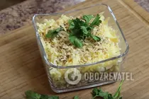 Салат з вареною куркою та яблуком - Крок 12 Салат з вареною куркою та яблуком - Крок 12