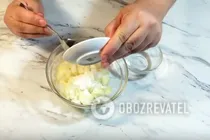 Салат з печінкою та яблуками - Крок 1 Салат з печінкою та яблуками - Крок 1