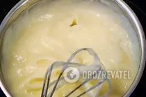 Торт из печенья с заварным кремом - Шаг 4 Торт из печенья с заварным кремом - Шаг 4