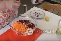 Салат із пекинскької капусти з яблуком - Крок 5 Салат із пекинскької капусти з яблуком - Крок 5