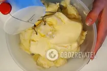 Торт из печенья с заварным кремом - Шаг 5 Торт из печенья с заварным кремом - Шаг 5