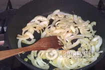 Теплий салат з печінкою та яблуками - Крок 6 Теплий салат з печінкою та яблуками - Крок 6