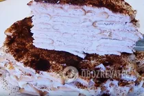 Торт из печенья с заварным кремом - Шаг 9 Торт из печенья с заварным кремом - Шаг 9