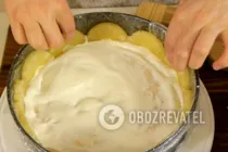 Желейно-йогуртовий торт з фруктами - Крок 11 Желейно-йогуртовий торт з фруктами - Крок 11