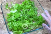 Салат "Цезар" з морепродуктами - Крок 10 Салат "Цезар" з морепродуктами - Крок 10