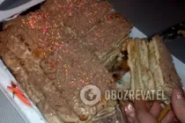 Торт без випічки з печива та бананів - Крок 9 Торт без випічки з печива та бананів - Крок 9