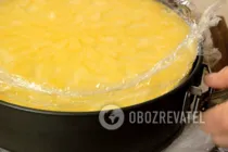 Желейно-йогуртовий торт з фруктами - Крок 17 Желейно-йогуртовий торт з фруктами - Крок 17