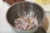 Салат з копченою куркою і ананасом - Крок 3 Салат з копченою куркою і ананасом - Крок 3