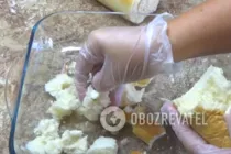 Салат "Цезар" з морепродуктами - Крок 1 Салат "Цезар" з морепродуктами - Крок 1