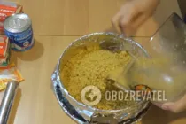 Торт из печенья и сметаны - Шаг 4 Торт из печенья и сметаны - Шаг 4