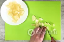 Салат курица с ананасами классический - Шаг 5 Салат курица с ананасами классический - Шаг 5