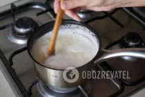 Торт из печенья без выпечки - Шаг 5 Торт из печенья без выпечки - Шаг 5