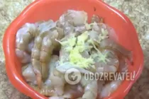 Салат "Цезар" з морепродуктами - Крок 5 Салат "Цезар" з морепродуктами - Крок 5