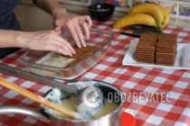 Торт из печенья без выпечки - Шаг 7 Торт из печенья без выпечки - Шаг 7