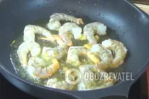 Салат "Цезар" з морепродуктами - Крок 8 Салат "Цезар" з морепродуктами - Крок 8